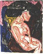 Ernst Ludwig Kirchner Female lover oil painting artist